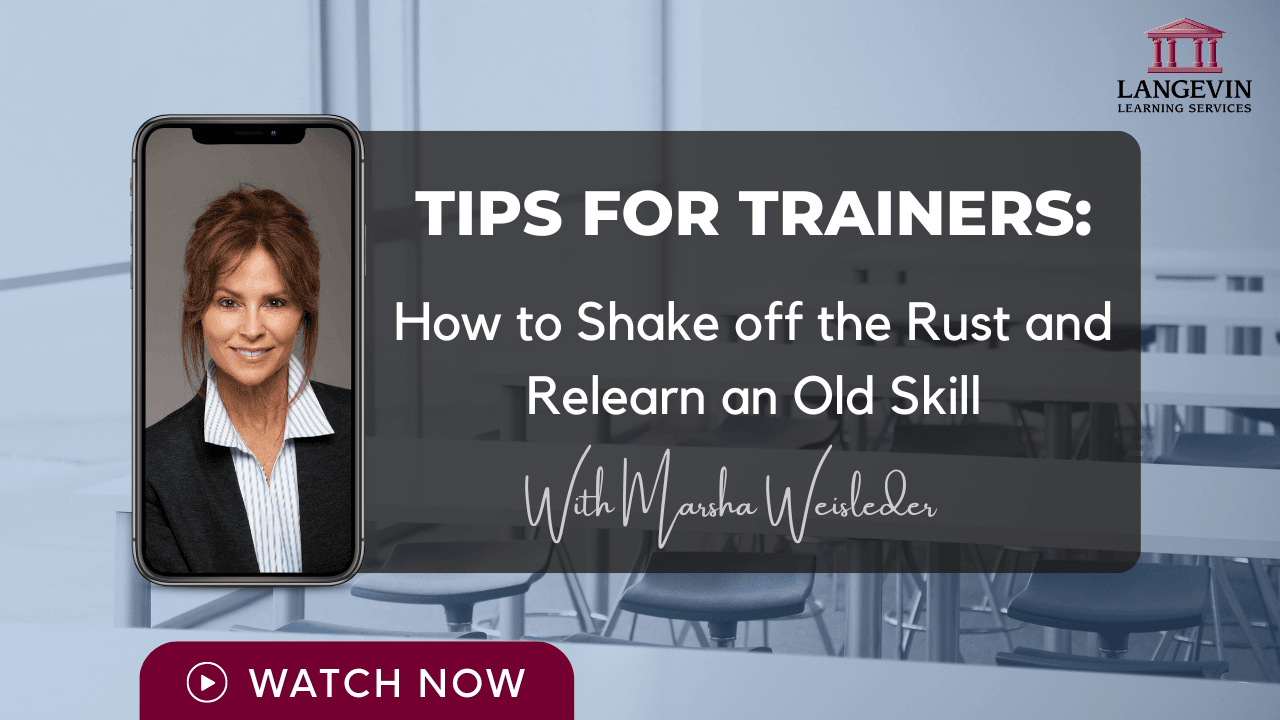 How to Shake Off the Rust and Relearn an Old Skill [Video]